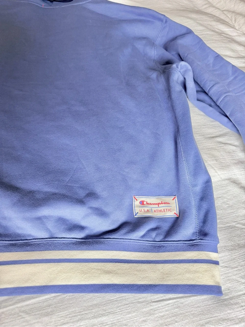 Champion’s Mens Fleece Snap Hoodie and Jogger Sweat set 2XL Blue